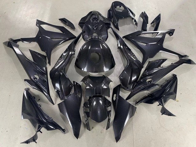 Großhandel BMW S1000RR Motorrad Verkleidung 2023-2024 - Glanzendes Schwarz Carbonfaser