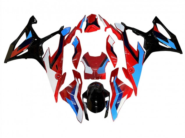 Großhandel BMW S1000RR Motorrad Verkleidung 2019-2022 - Schwarz Rot Blau Weiss