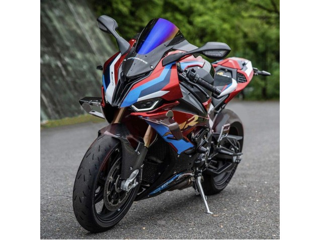 Großhandel BMW S1000RR Motorrad Verkleidung 2019-2022 - Schwarz Rot Blau