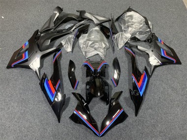 Großhandel BMW S1000RR Motorrad Verkleidung 2019-2022 - Schwarz Blau Rot