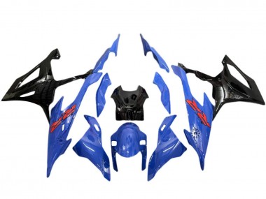 Großhandel BMW S1000RR Motorrad Verkleidung 2019-2022 - Blau Schwarz