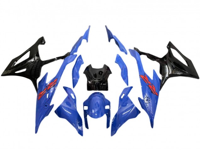 Großhandel BMW S1000RR Motorrad Verkleidung 2019-2022 - Blau Schwarz