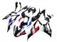 Großhandel BMW S1000RR Motorrad Verkleidung 2019-2022 - Blau Rot Weiss 23