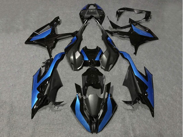 Großhandel BMW S1000RR Motorrad Verkleidung 2019-2022 - Schwarz Blau