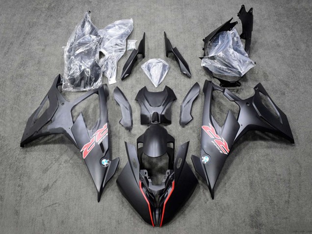Großhandel BMW S1000RR Motorrad Verkleidung 2019-2022 - Schwarz Rot