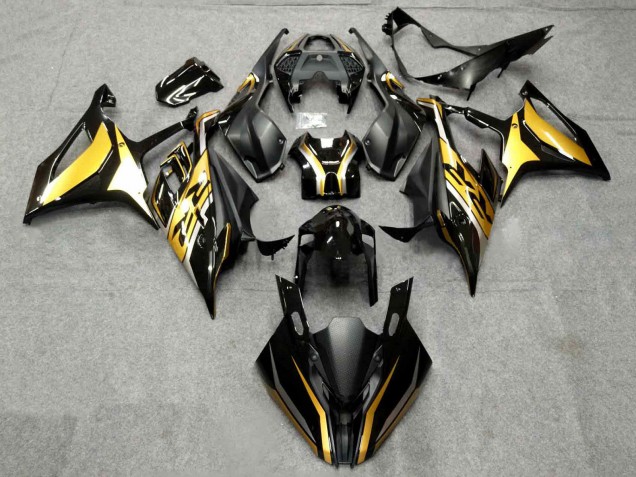 Großhandel BMW S1000RR Motorrad Verkleidung 2019-2022 - Schwarzes Gold