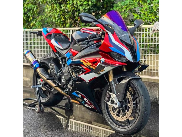 Großhandel BMW S1000RR Motorrad Verkleidung 2019-2022 - Weiss Blau Rot Schwarz