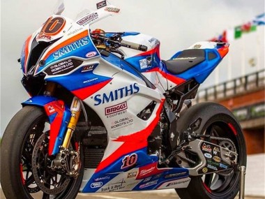 Großhandel BMW S1000RR Motorrad Verkleidung 2019-2022 - Weiss Blau Rot Smiths