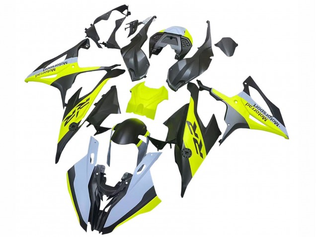 Großhandel BMW S1000RR Motorrad Verkleidung 2019-2022 - Schwarz Gelb Grau