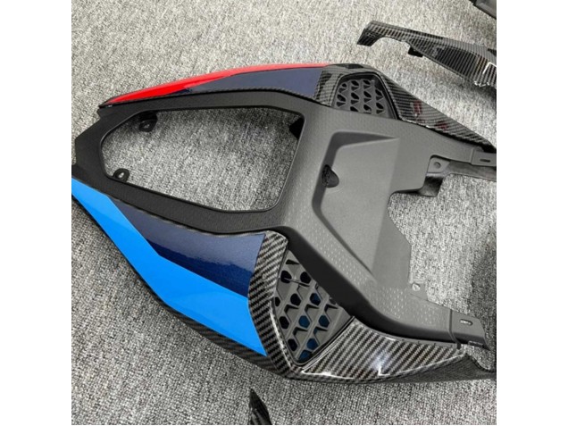 Großhandel BMW S1000RR Motorrad Verkleidung 2019-2022 - Schwarz Blau Rot Carbonfaser