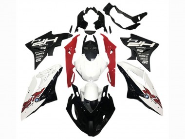 Großhandel BMW S1000RR Motorrad Verkleidung 2017-2018 - Weiss Rot Matt Schwarz