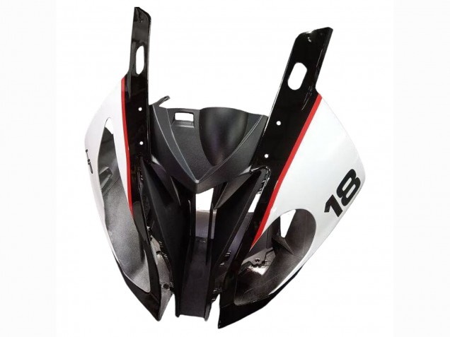 Großhandel BMW S1000RR Motorrad Verkleidungen Kit 2017-2018 - Weiss Blau Rot Glanzendes Schwarz