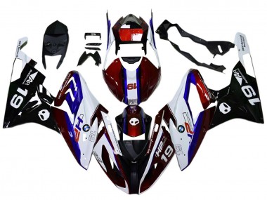 Großhandel BMW S1000RR Motorrad Verkleidung 2017-2018 - Weiss Rot Blau Schwarz