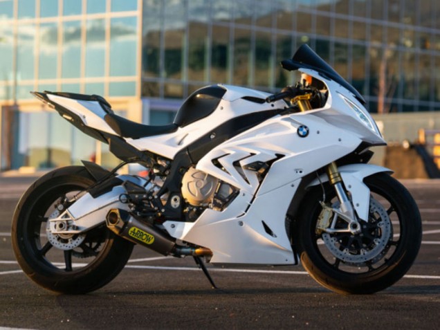 Großhandel BMW S1000RR Motorrad Verkleidung 2017-2018 - Glanzendes Weiss