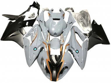 Großhandel BMW S1000RR Motorrad Verkleidung 2017-2018 - Nardo Grau Matt Schwarz