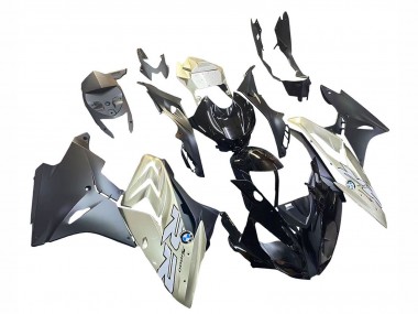 Großhandel BMW S1000RR Motorrad Verkleidung 2017-2018 - Silber Schwarz