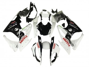 Großhandel BMW S1000RR Motorrad Verkleidung 2017-2018 - Weiss Schwarz Fiamm