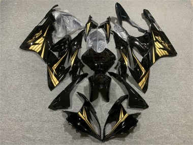 Großhandel BMW S1000RR Motorrad Verkleidung 2015-2016 - Glanzendes Schwarz Gold