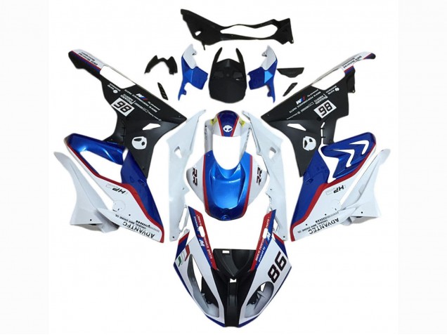 Großhandel BMW S1000RR Motorrad Verkleidung Kit 2015-2016 - Weiss Rot Blau Matt Schwarz