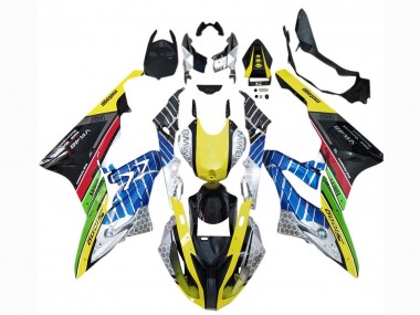 Großhandel BMW S1000RR Motorrad Verkleidung 2015-2016 - Gelb Blau Grun Rot Schwarz VR 46