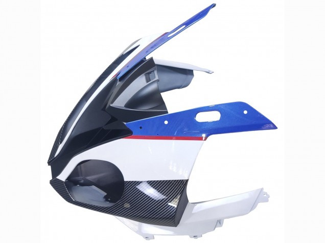 Großhandel BMW S1000RR Motorrad Verkleidung 2015-2016 - Weiss Blau Schwarz Carbonfaser