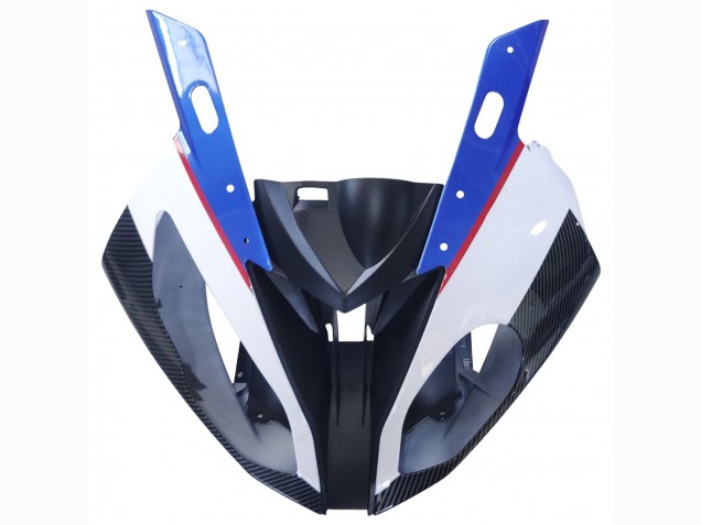 Großhandel BMW S1000RR Motorrad Verkleidung 2015-2016 - Weiss Blau Schwarz Carbonfaser