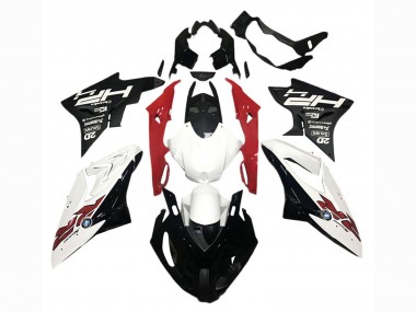 Großhandel BMW S1000RR Motorrad Verkleidung 2015-2016 - Weiss Rot Matt Schwarz