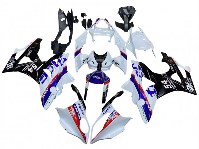 Großhandel BMW S1000RR Motorrad Verkleidung 2009-2014 - Weiss Rot Blau Schwarz Tyco