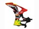 Großhandel BMW S1000RR Motorrad Verkleidung 2009-2014 - Rot Blau Gelb Hai