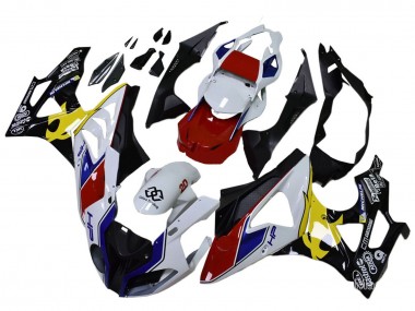 Großhandel BMW S1000RR Motorrad Verkleidung 2009-2014 - Weiss Rot Gelb Schwarz Castrol