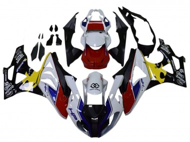 Großhandel BMW S1000RR Motorrad Verkleidung 2009-2014 - Weiss Rot Gelb Schwarz Castrol