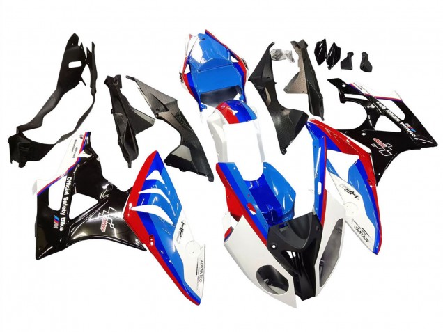 Großhandel BMW S1000RR Komplette Abs Verkleidung 2009-2014 - Weiss Rot Blau Glanzendes Schwarz