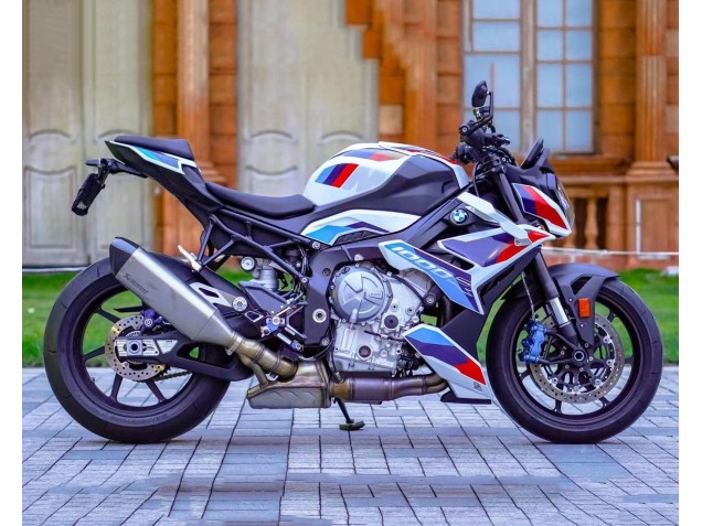 Großhandel BMW S1000R Motorrad Verkleidung 2021-2025 - Weiss HellDunkel Blau Rot