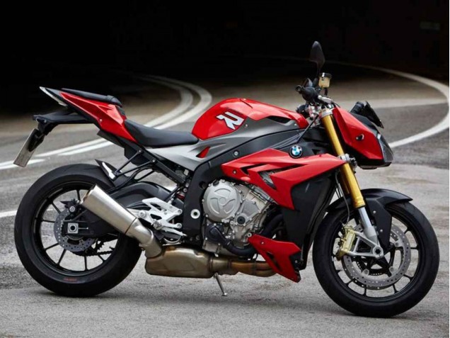 Großhandel BMW S1000R Motorrad Verkleidung 2014-2016 - Schwarz Rot