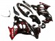 Großhandel Suzuki GSX600F/GSX750F Motorrad Verkleidung 2004-2006 - Glanzendes Schwarz Rot Flamme
