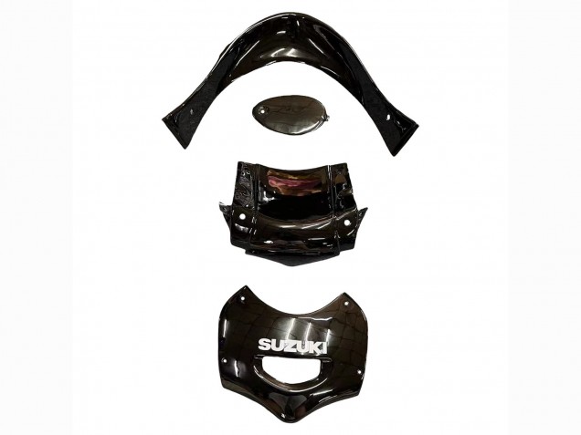 Großhandel Suzuki GSX600F/GSX750F Motorrad Verkleidung 2004-2006 - Glanzendes Schwarz Rot Flamme