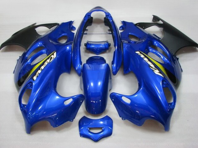 Großhandel Suzuki GSX600F/GSX750F Motorrad Verkleidung 2004-2006 - Blau Gelb Matt Schwarz Katana