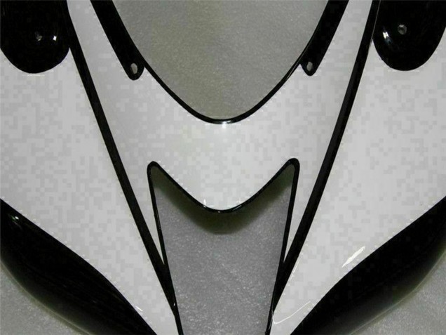 Großhandel Kawasaki ZX6R Motorrad Verkleidung 2007-2008 - Schwarz Weiss