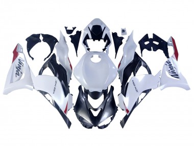 Großhandel Kawasaki ZX6R Motorrad Verkleidung 2023-2025 - Perl Weiss Schwarz Rot