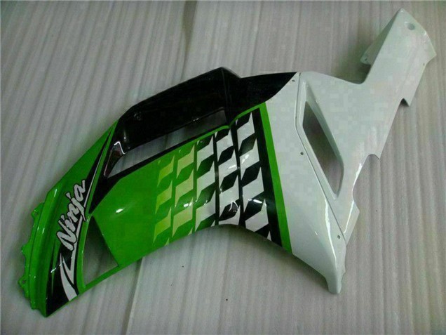 Großhandel Kawasaki ZX6R Motorrad Verkleidung 2007-2008 - Grun Weiss Ninja