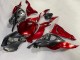 Großhandel Kawasaki ZX6R Motorrad Verkleidung 2023-2025 - Rot Carbonfaser