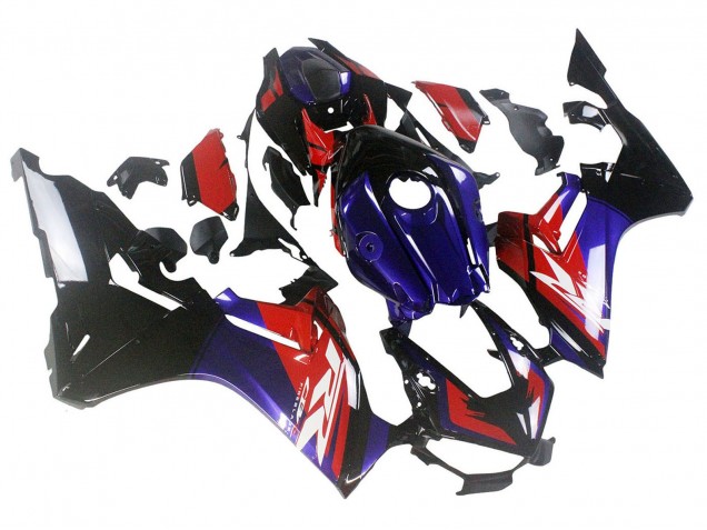 Großhandel Honda CBR1000RR Motorrad Verkleidung 2017-2023 - Rot Blau Glanzendes Schwarz