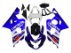 Großhandel Suzuki GSXR 600 / GSXR 750 Motorrad Verkleidung Kit 2004-2005 - Weiss Blau Schwarz Rot
