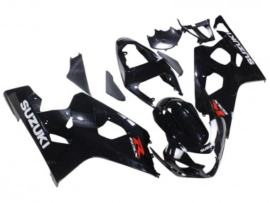 Großhandel Suzuki GSXR 600 / GSXR 750 Motorrad Verkleidung 2004-2005 - Glanzendes Schwarz