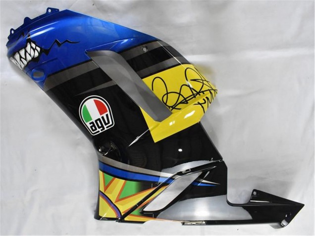 Großhandel Kawasaki ZX6R Motorrad Verkleidung 2007-2008 - Blau Hai