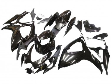 Großhandel Suzuki GSXR 600 / GSXR 750 Motorrad Verkleidung 2006-2007 - Glanzendes Schwarz