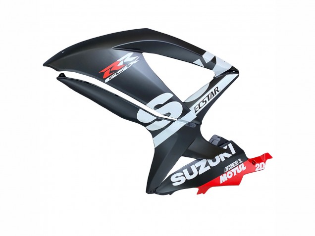 Großhandel Suzuki GSXR 600 / GSXR 750 Motorrad Verkleidung 2008-2010 - Matt Schwarz Rot Weiss