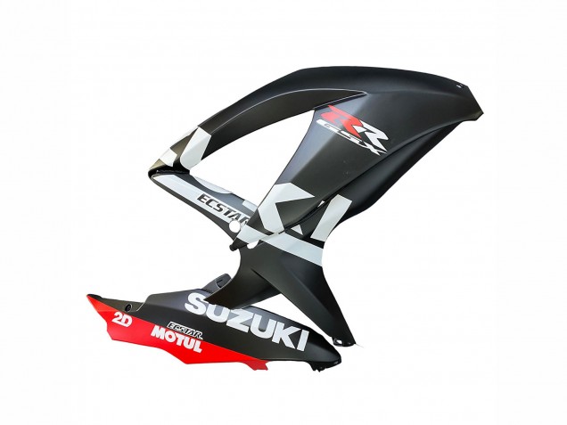 Großhandel Suzuki GSXR 600 / GSXR 750 Motorrad Verkleidung 2008-2010 - Matt Schwarz Rot Weiss