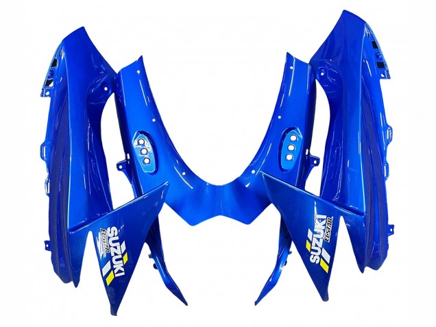 Großhandel Suzuki GSXR 600 / GSXR 750 Motorrad Verkleidung 2011-2024 - Blau Silber Ecstar
