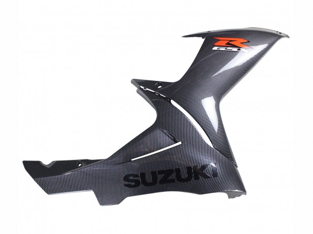 Großhandel Suzuki GSXR 600 / GSXR 750 Motorrad Verkleidung 2011-2024 - Schwarzes Carbonfaser Rot
